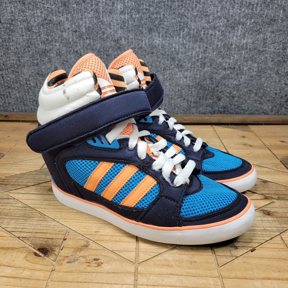 Adidas Amberlight Up Sneaker Wedge Women Size 8 Neoprene Shoes